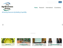 Tablet Screenshot of agribusinessgroup.com